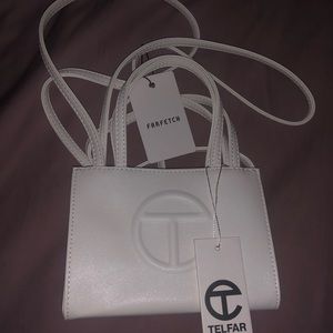 ❌SOLD❌ Brand new/Unworn. Telfar Mini White Shopper